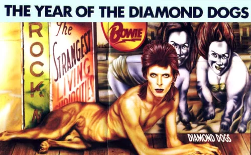 "Dijamantski psi" Bouvijeve '74.