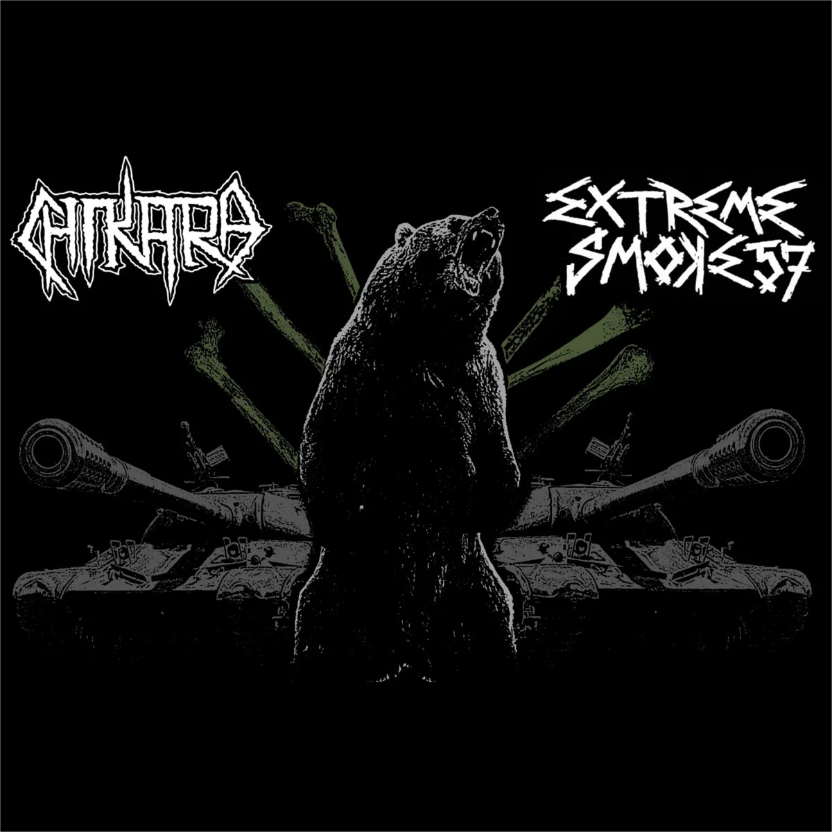 Extreme Smoke 57 / Chikara – Split EP u izdanju LIBRARION-a