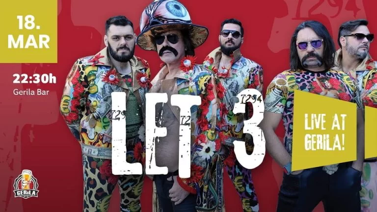 Riječke pičke Let 3 najavljuju Live at Gerila
