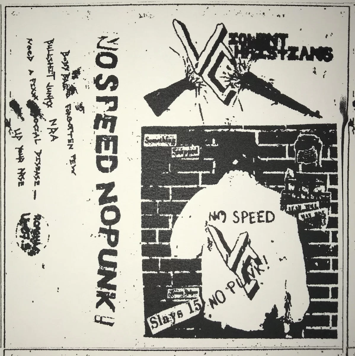 Violent Christians No Speed No Punk